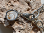 Preview: Auge der Santa Lucia 925 Silber mit Karabinerhaken